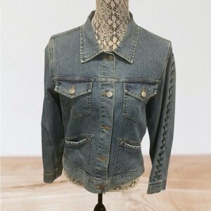 The Pyramid Collection Blue Jean Jacket